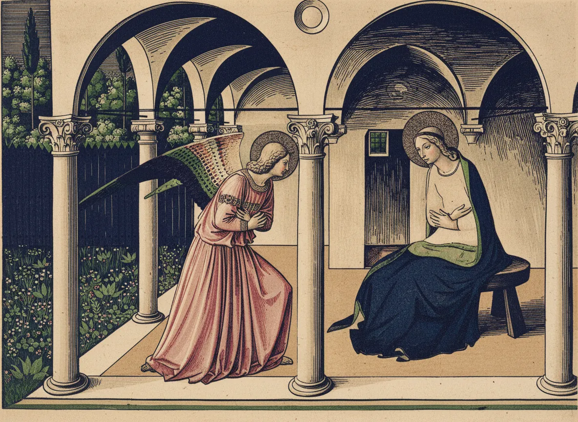 The Annunciation by Fra Angelico
