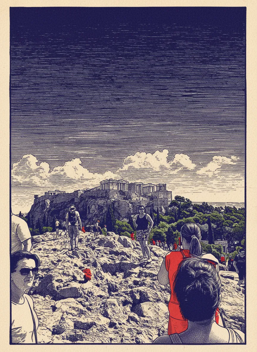 Areopagus (Mars Hill), Athens by Unknown (ancient Greek)