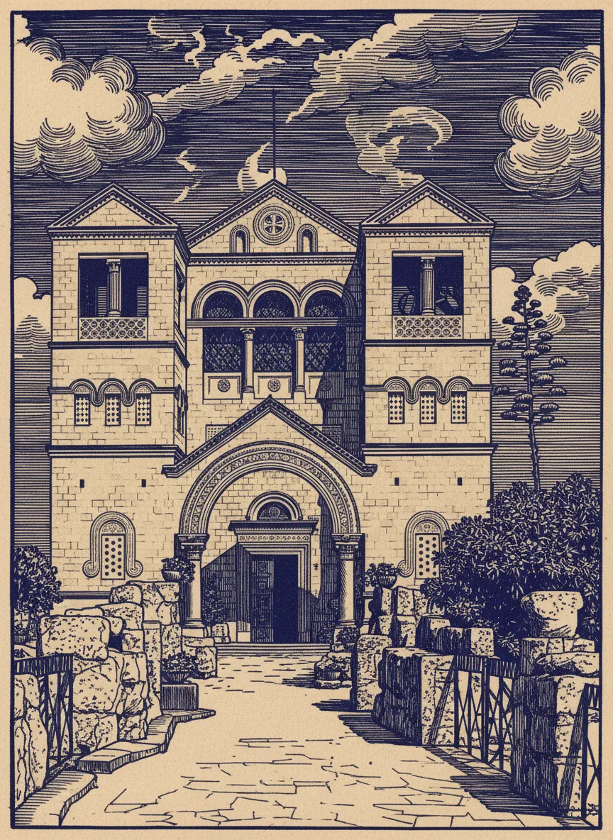 The Basilica of the Transfiguration, Mount Tabor