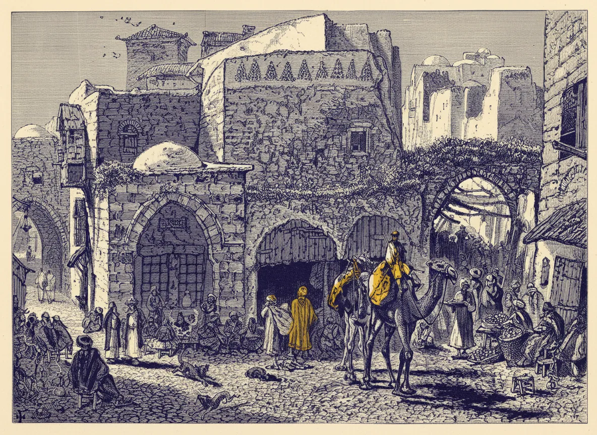 Damascus Gate, Jerusalem by Unknown