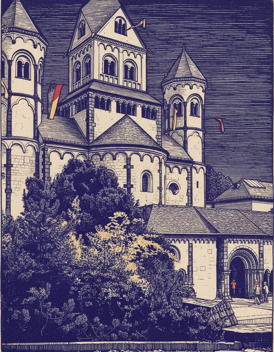 The Abbey of Maria Laach