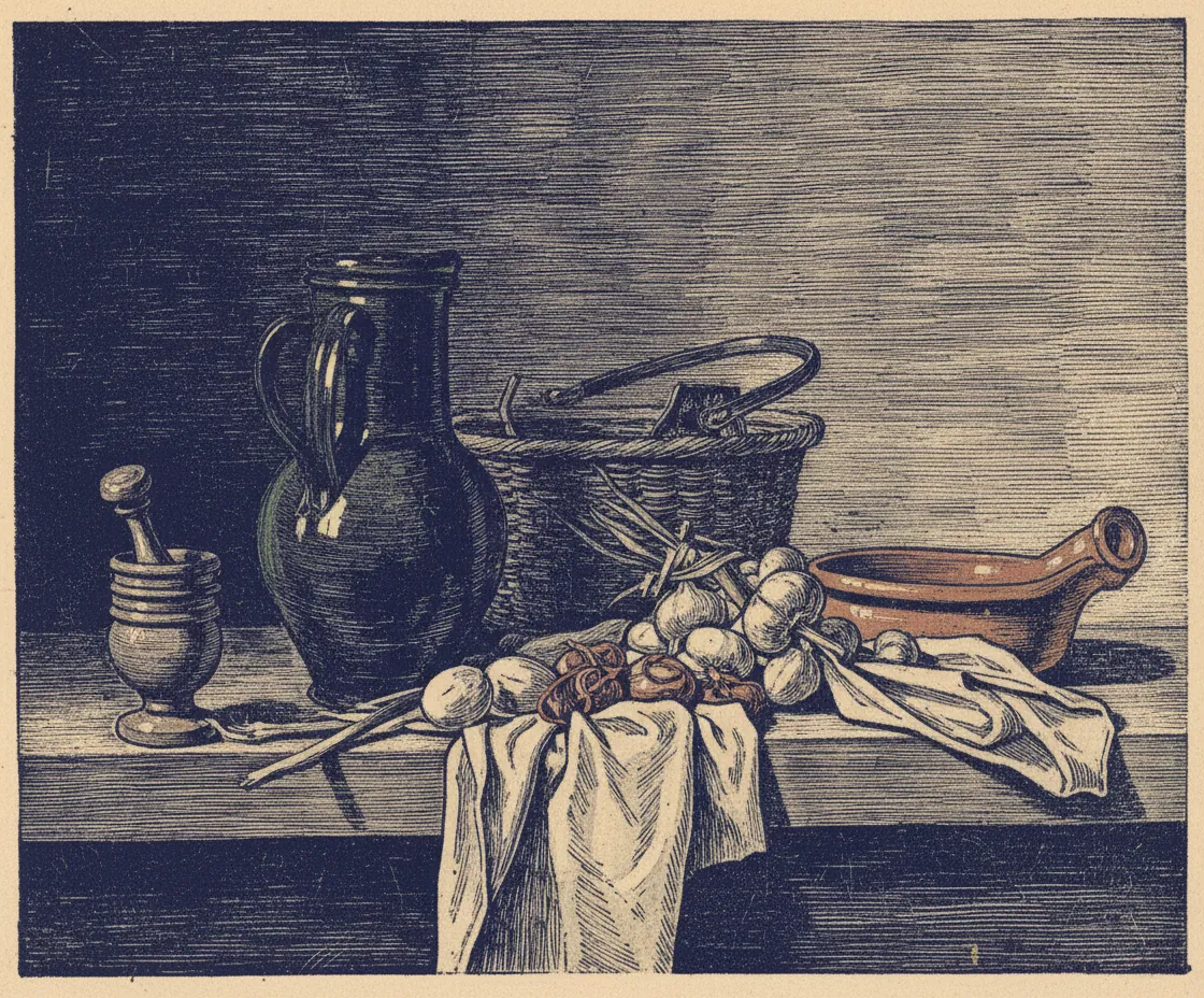 Still Life with Copper Pot by Jean-Baptiste-Siméon Chardin