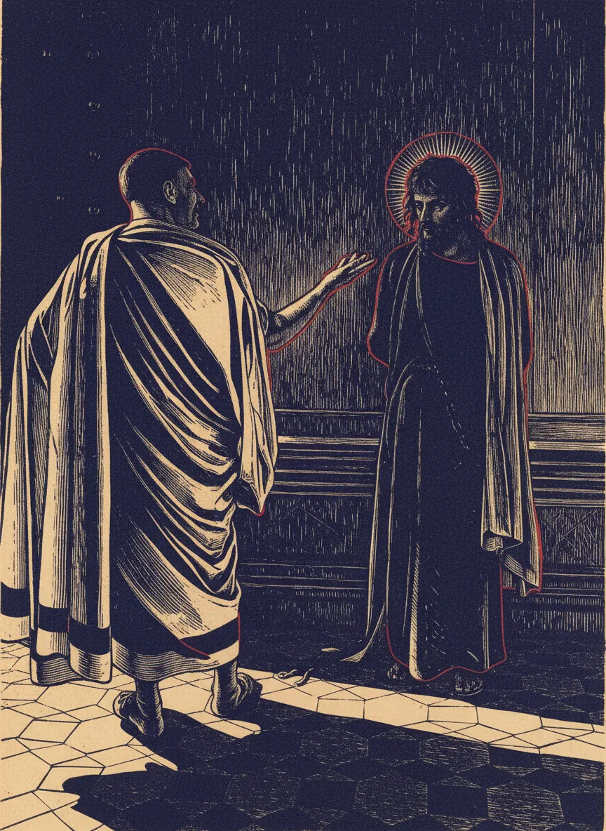 What is Truth? Christ and Pilate by Nikolai Ge