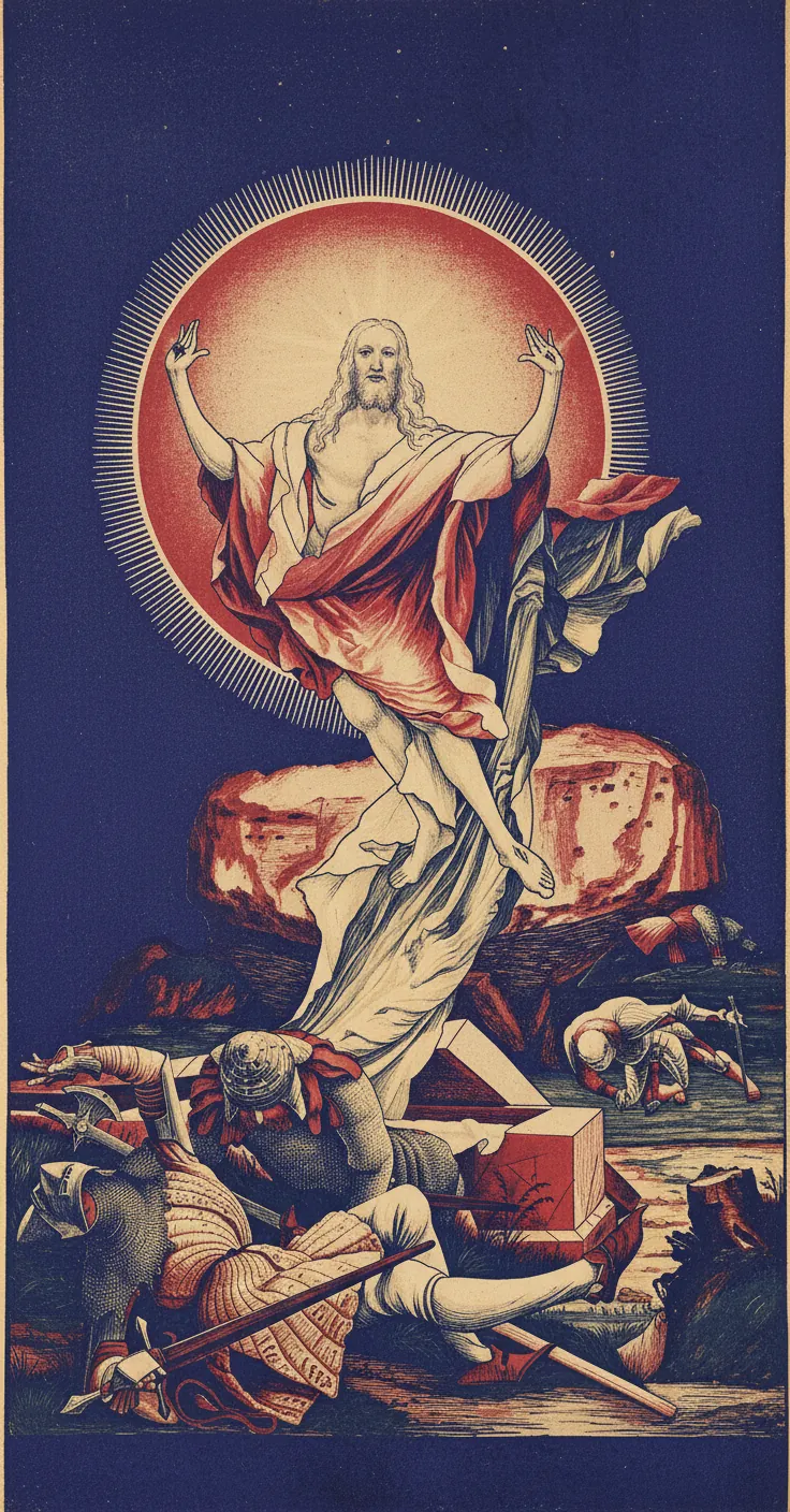 Resurrection — Isenheim Altarpiece by Matthias Grünewald
