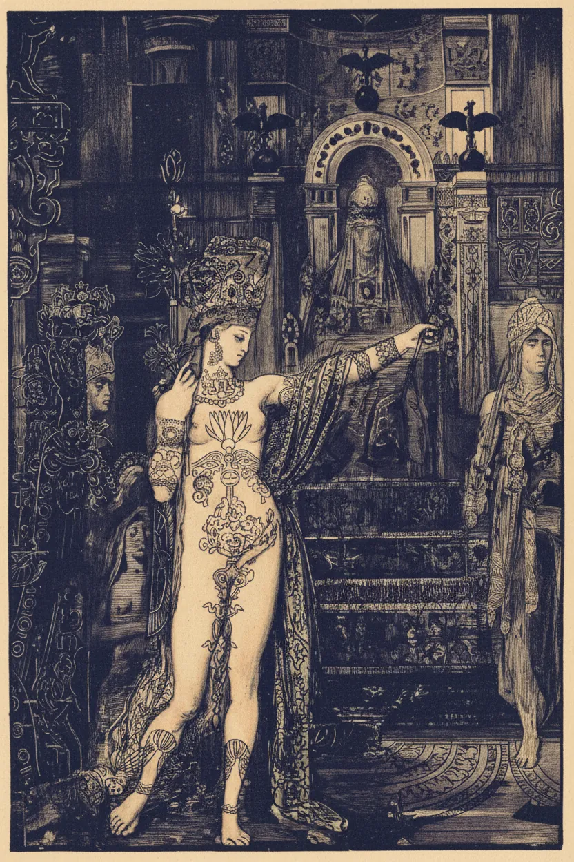 Salome Dancing Before Herod