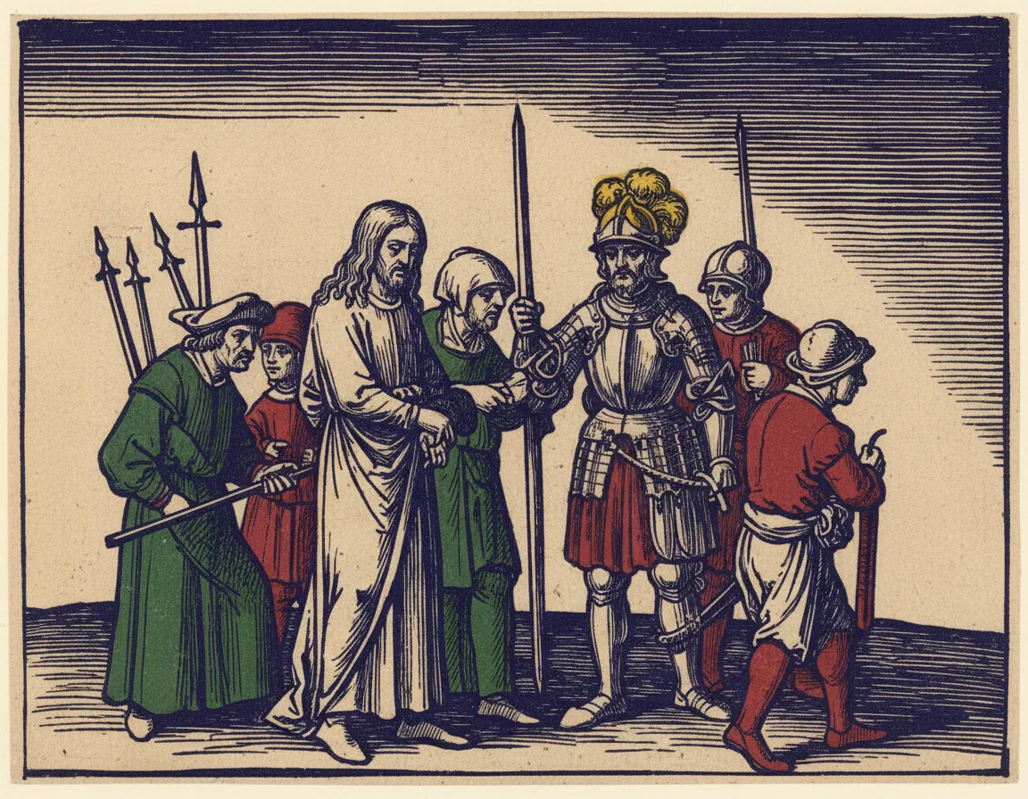 Christ Led Away