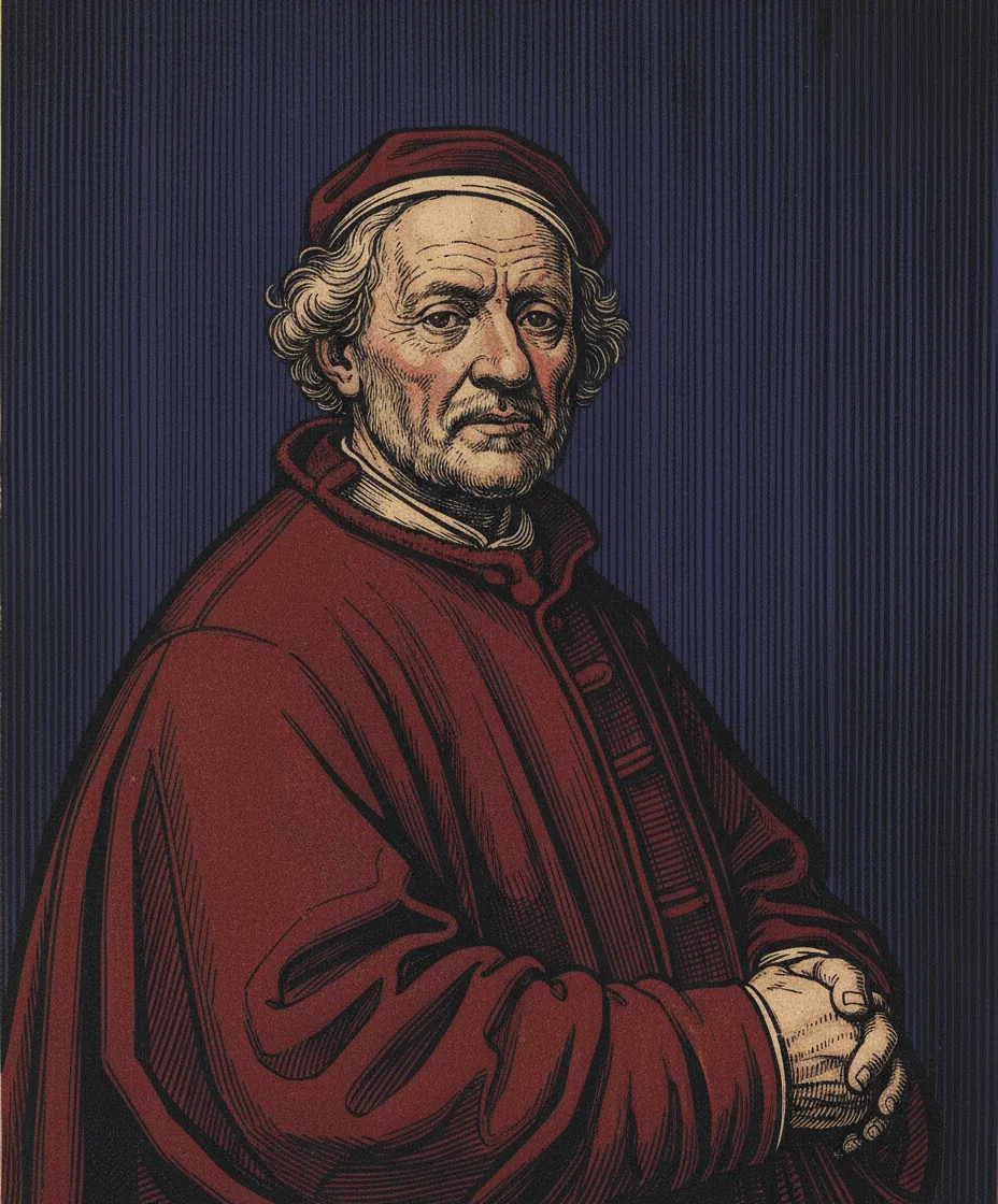 Self-Portrait in a Red Gown