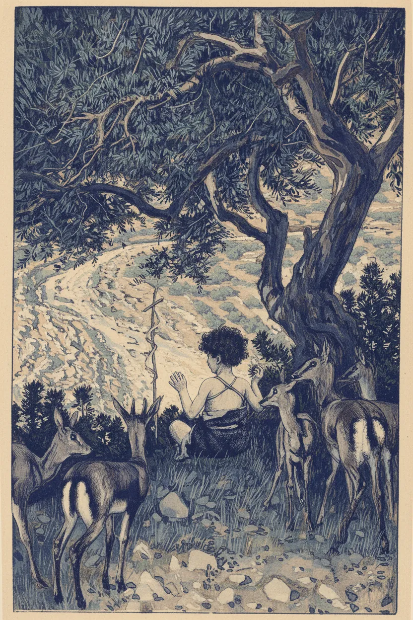 The Youth Among the Gazelles