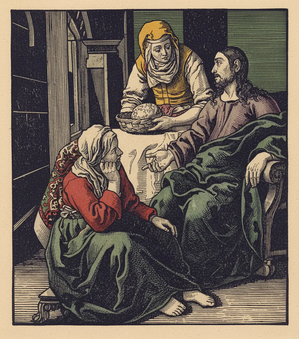 Christ in the House of Martha and Mary