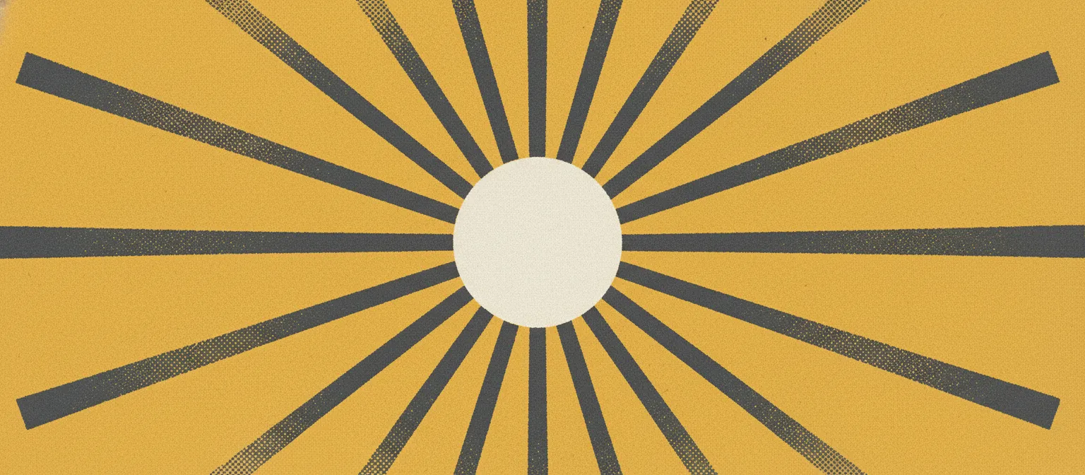 Brand Sunburst Banner by Generated