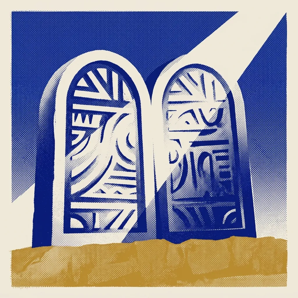 Obj Stone Tablets Covenant by Generated