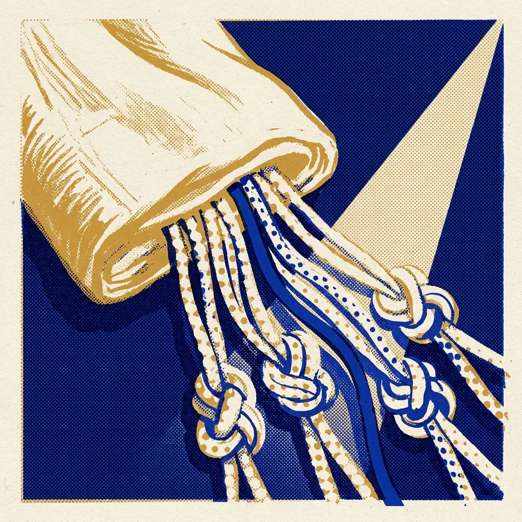Obj Tzitzit Blue Thread by Generated