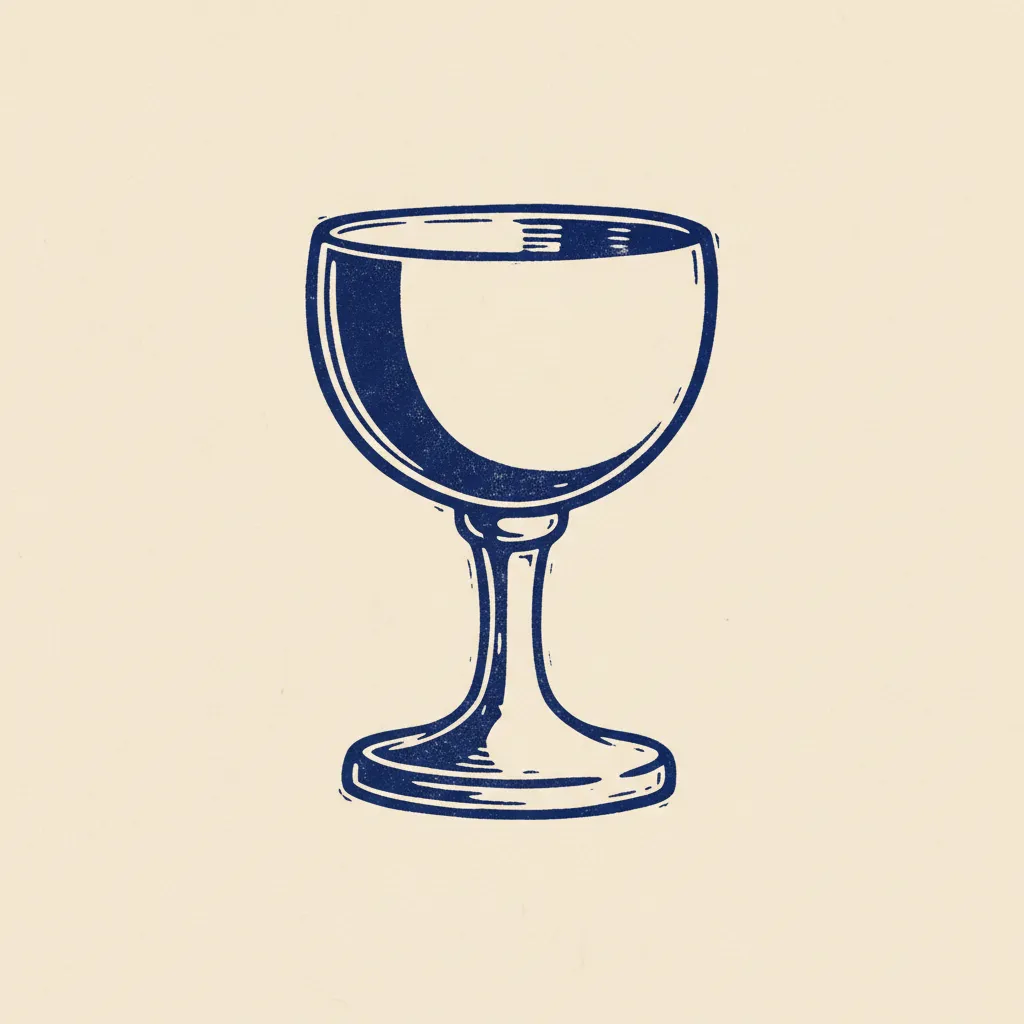 Sym Chalice Cup Linocut by Generated