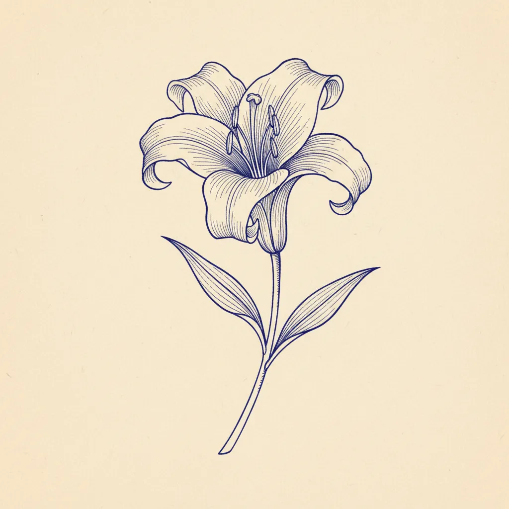 Sym Lily Etched by Generated