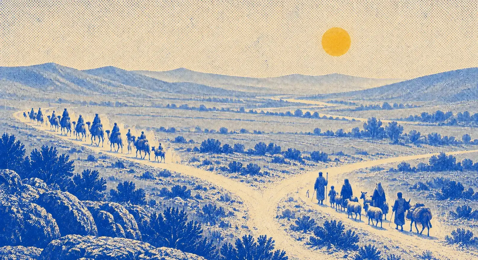Illustration accompanying A Sign Between Me And You